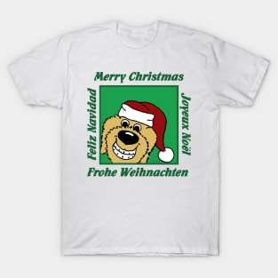 Doodle blond christmas T-Shirt